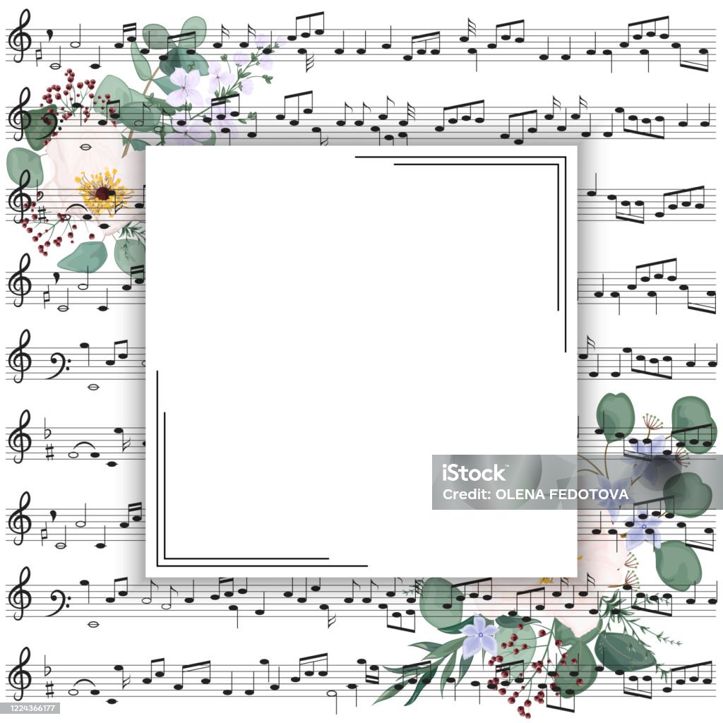 Notes Background Drawing Creative Background With Notes Stock Illustration - Download Image Now ...