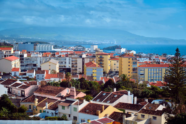 istock Cityscape.  Ponta Delgada. Azores. 1224376669