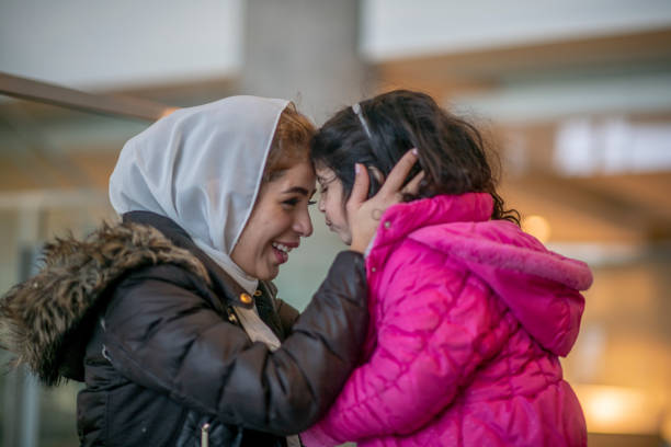 istock Muslim mother and daughter 1224377105