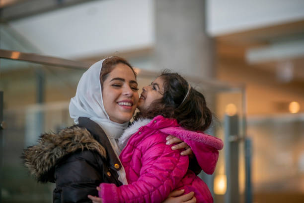 istock Muslim mother and daughter 1224377633