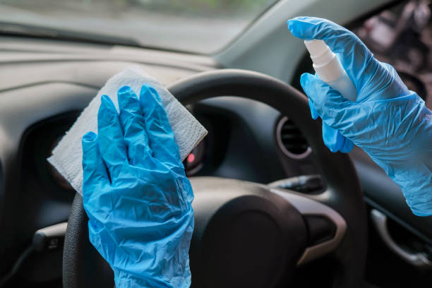 istock Disinfect your car regularly to prevent Coronavirus spreading 1224381618