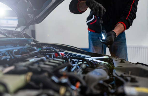 istock setting the lights in the car - registration overview 1224392858