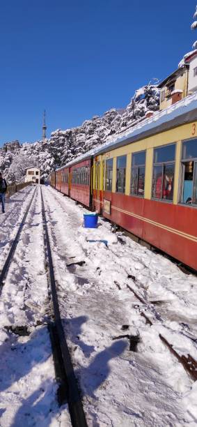 istock After Snowfall Kalka Shimla railway is a Beautiful place in india 1224392994