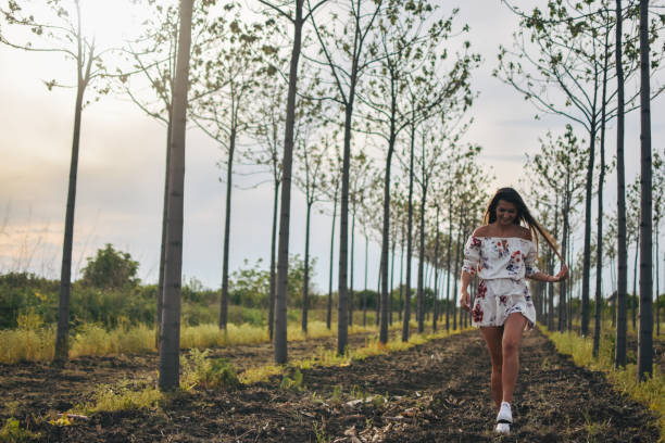 istock Woman meadow meadow 1224397029