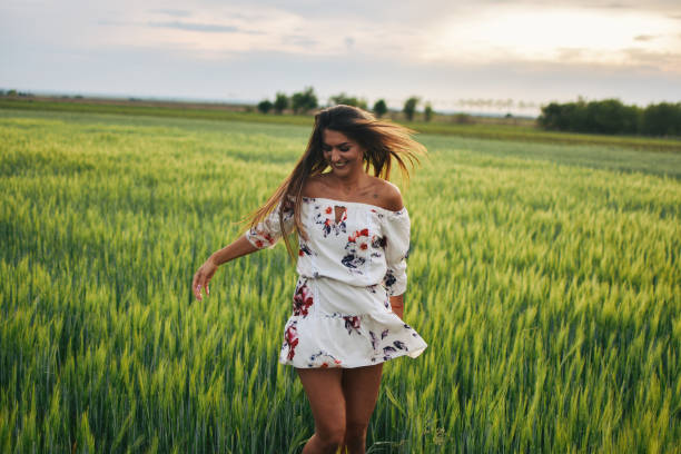 istock Woman in meadow 1224399761