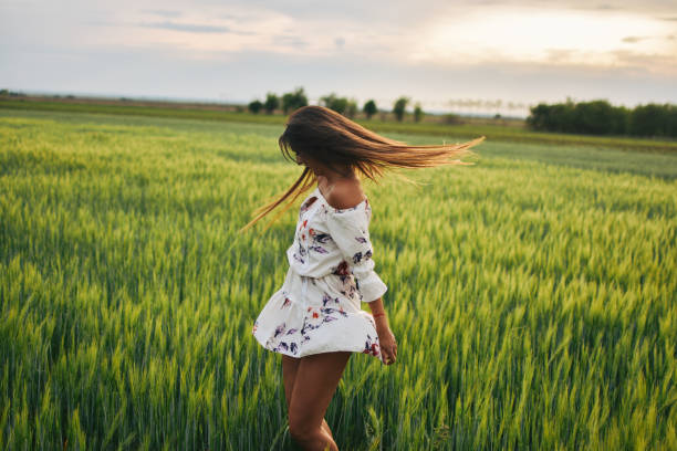 istock Woman in meadow 1224399971