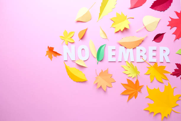 istock Leaves of paper fall red, orange, yellow leaf fall. Autumn concept 1224404479