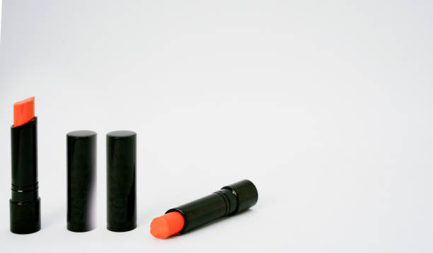 istock closed up of lipsticks on isolated white background with copy space 1224406176
