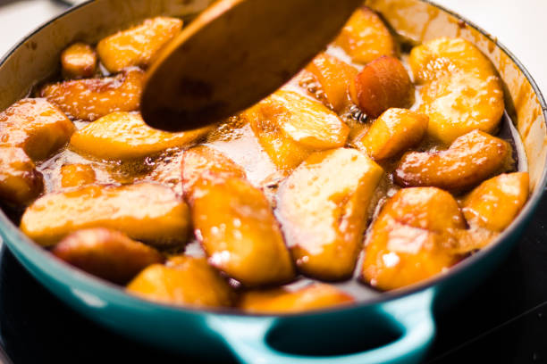 istock Apple tarte tatin caramelized sliced apples 1224407531