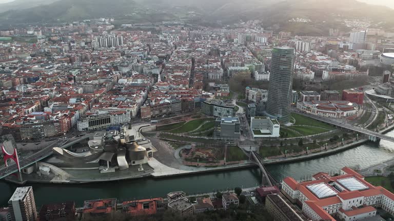 Bilbao from a drone