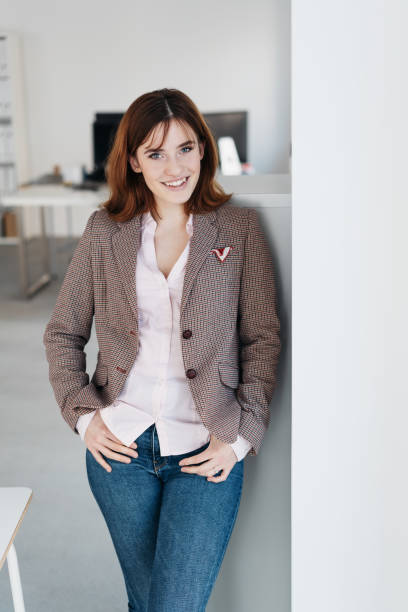 istock Friendly relaxed smiling woman in her twenties 1224414305