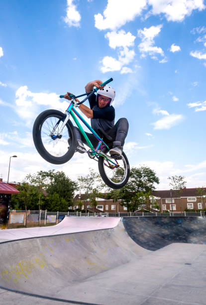 istock bmx freestyle  park Getafe 1224415675