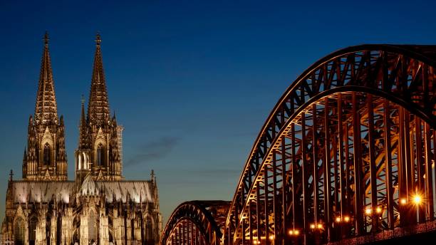 istock Cologne Cathedral and Hohenzollern Bridge 1224421671