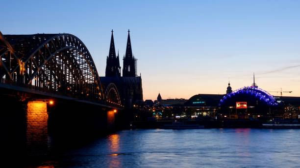 istock Cologne Cathedral and Hohenzollern Bridge 1224422515
