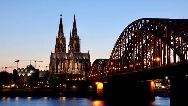istock Cologne Cathedral and Hohenzollern Bridge 1224422574
