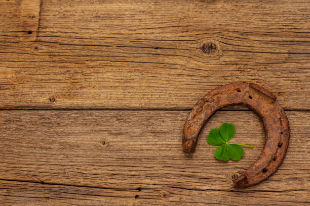istock Fresh clover leaf. Good luck symbol, St.Patrick's Day concept 1224422912