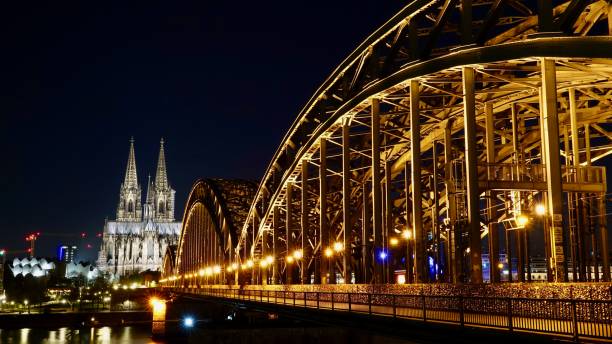 istock Cologne Cathedral and Hohenzollern Bridge 1224422948