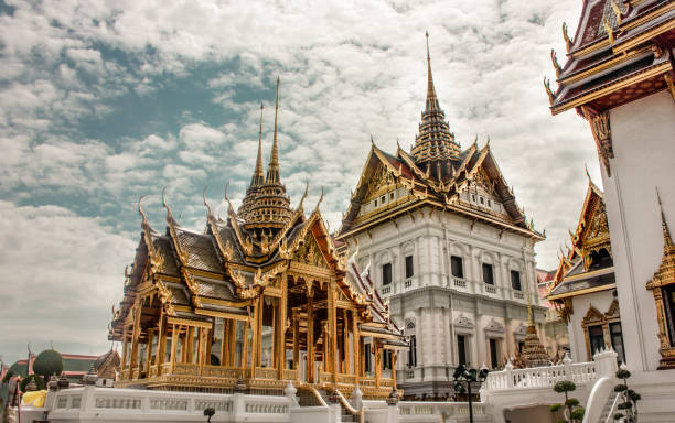 istock Thai temple architecture in Thailand 1224423365