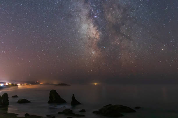 istock Milky Way Galaxy above Bandon Beach in Oregon 1224430513