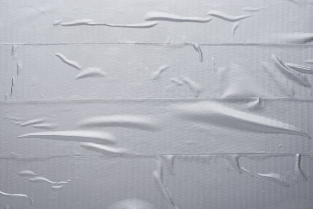 Strips of adhesive tape close-up. Abstract background.