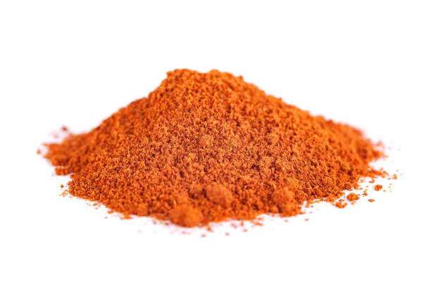 istock Heap of ground Red pepper isolated on white background 1224446615