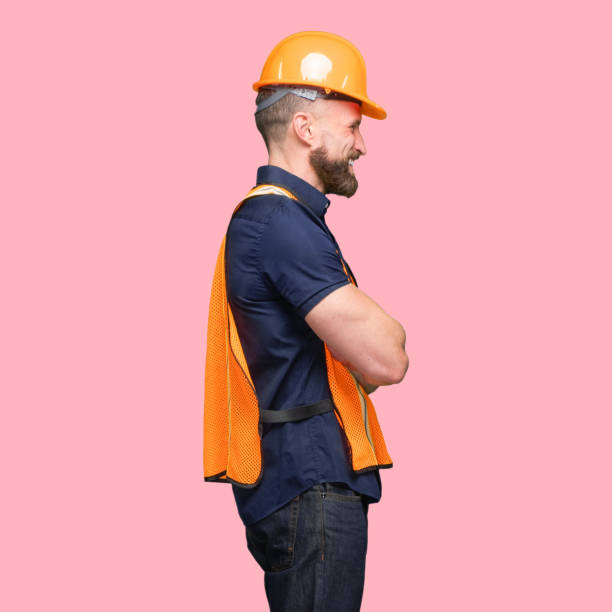 istock Caucasian young male in front of colored background 1224455274