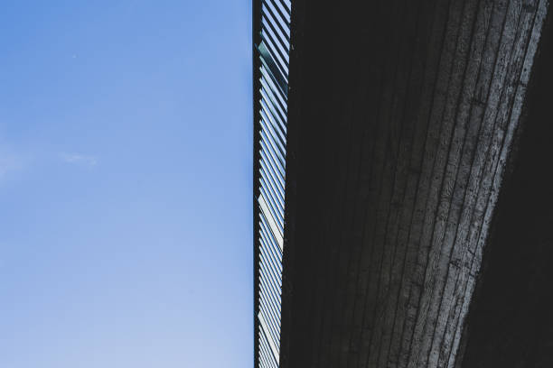 istock Underside and railing of a concrete footbridge 1224461149