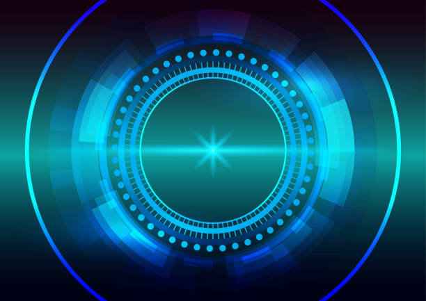 20+ Blue Techbackground Stock Illustrations, Royalty-Free Vector ...