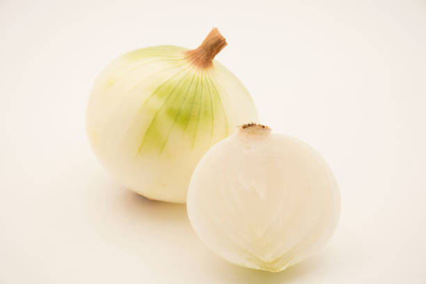 istock Fresh and natural ground white onion or onion powder. 1224473117