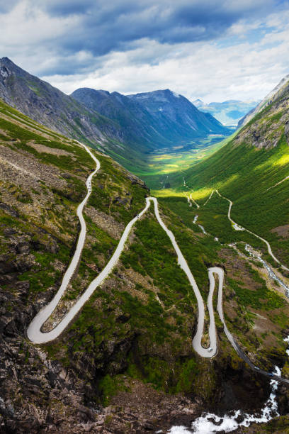 istock Norway troll road - mountain route of Trollstigen, Norway 1224475155