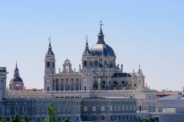 istock Almudena Cathedral in Madrid, Spain 1224478535