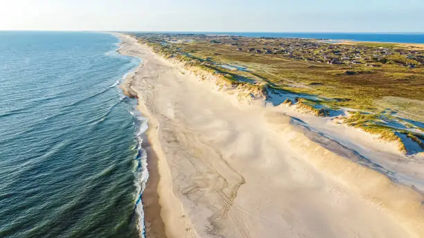 Westcoast of Jutland coastline, Denmark