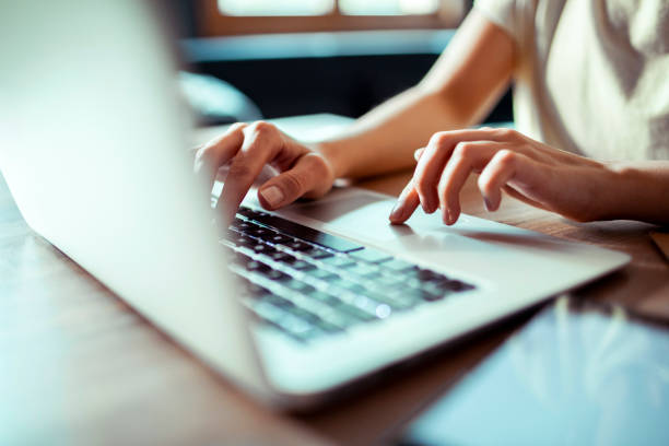 istock Young woman working from home 1224492287
