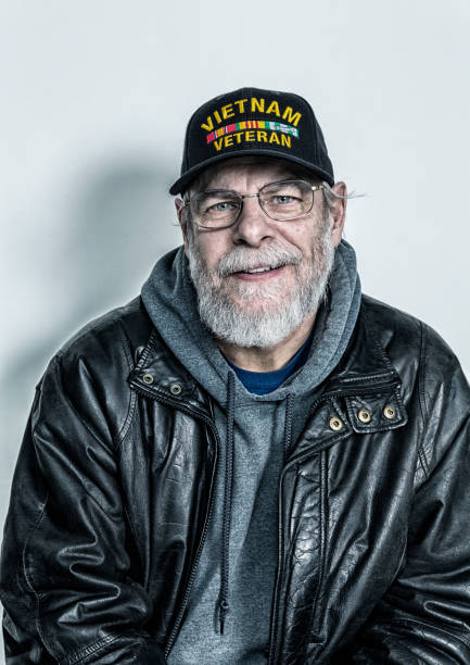 istock Authentic Senior Man US Navy Vietnam War Veteran 1224493900