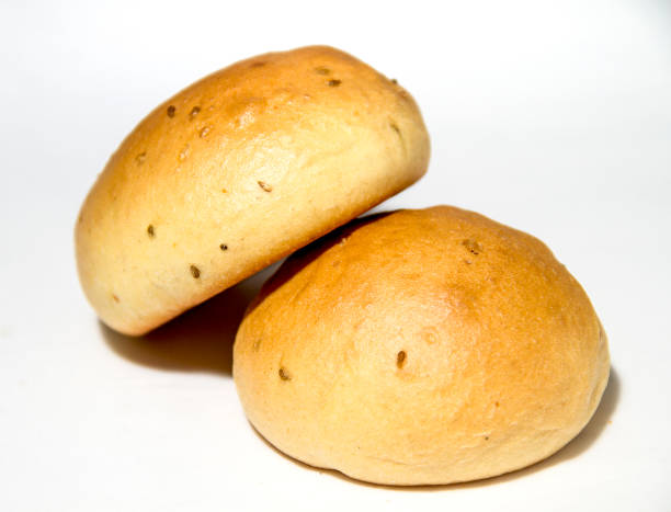 istock Chilean Homemade rustic fresh anise bread isolated on white background. 1224495748