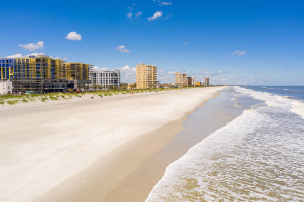 istock Coronavirus Covid 19 beach shut down Jacksonville FL USA 1224497028