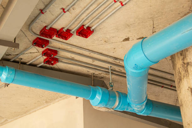 istock water pipes pvc plumbing under cement ceiling of second floor 1224497156