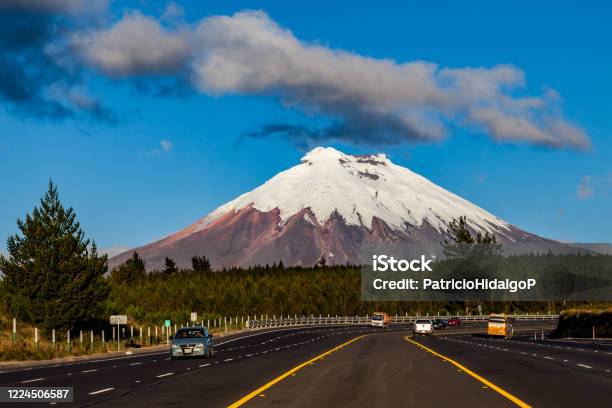 Cotopaxi National Park Stock Photo - Download Image Now - Pan-American Highway, Ecuador, Quito