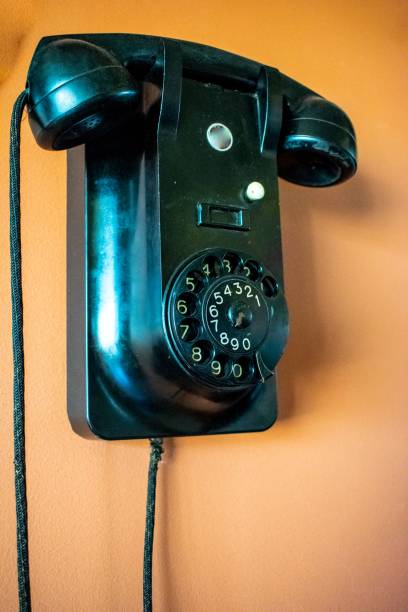 istock vintage wall telephone 1224507842
