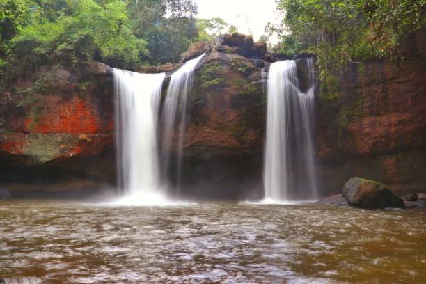 istock Haew suwat waterfall in Khao yai national park, Thailan 1224522885