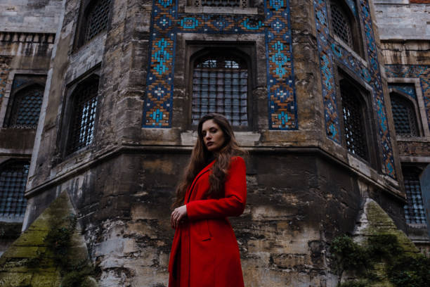 istock tourist woman visit ancient Istanbul Topkapi palace 1224526965