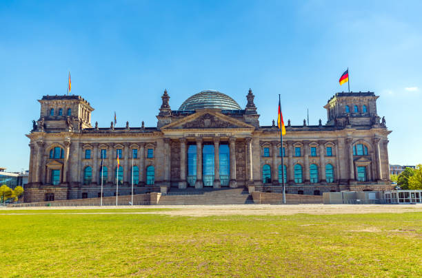 istock Reichstag in Berlin without people 1224536852