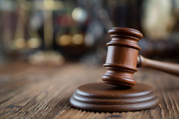 istock Lawyers office concept. 1224538100