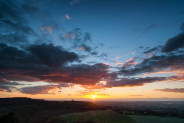 istock Sunset In The Chiltern Hills, Buckinghamshire 1224539449