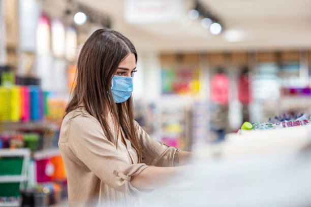 istock Coronavirus contagion prevention measures during covid-19 pandemic. 1224541379