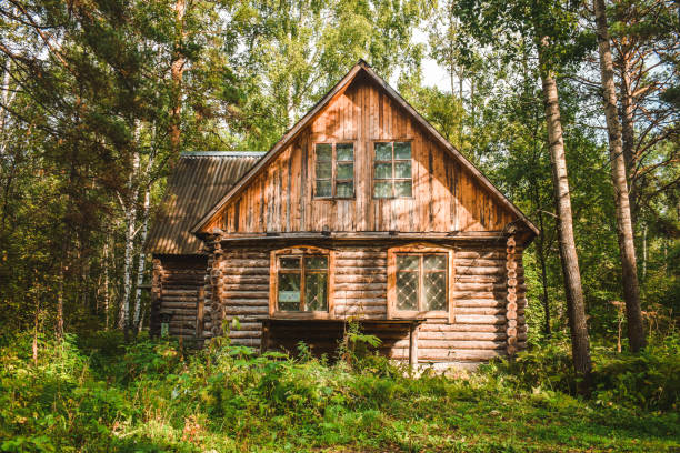 istock Wooden house 1224541427