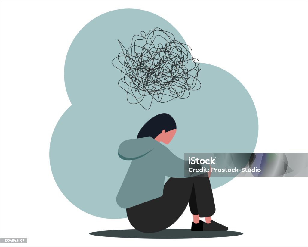사이버 괴롭힘을 중지합니다. 온라인 괴롭힘, 평평한 스타일의 고립 된 벡터 일러스트레이션으로 고통받는 우울한 소녀 - 로열티 프리 십대 벡터 아트 사이버 괴롭힘을 중지합니다. 온라인 괴롭힘, 평평한 스타일의 고립 된 벡터 일러스트레이션으로 고통받는 우울한 소녀 - 로열티 프리 십대 벡터 아트