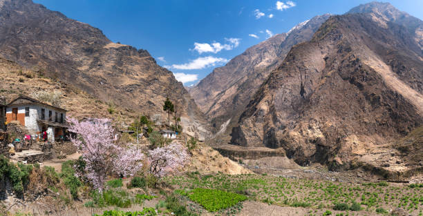 istock The view on Annapurna trek in Nepal 1224548628