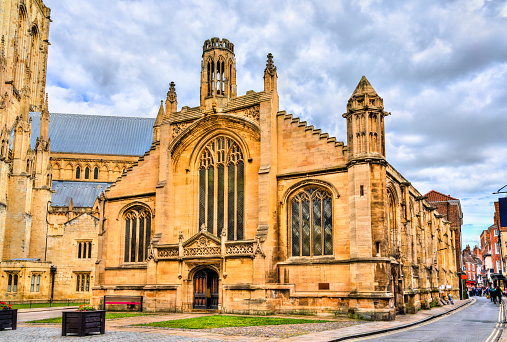 St Michael le Belfrey Church in York - England, UK