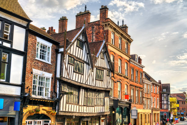 istock Traditional houses in York, England 1224556488